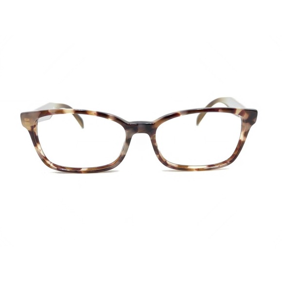 Prada VPR 18T UE0-1O1 Tortoise Brown Eyeglasses Frames 53-16 140 Italy Designer - Picture 6 of 12